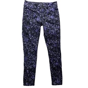 Blackheart Constellation Galaxy Print Super Skinny Jeans SZ 7